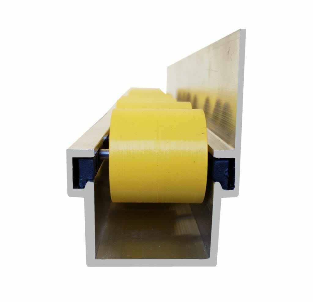 Trilho Roletado Flow Rack com Aba para 65 Kg trilho 65 A frente 2 1024x987 - Trilho Roletado Flow Rack com Aba para 65 Kg