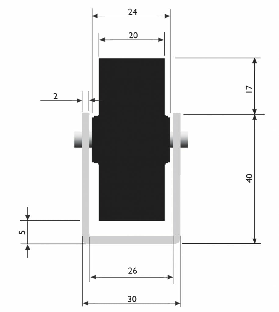 Trilho Flow Rack Extra Pesado dimensoes trilho extra pesado 915x1024 - Trilho Flow Rack Extra Pesado
